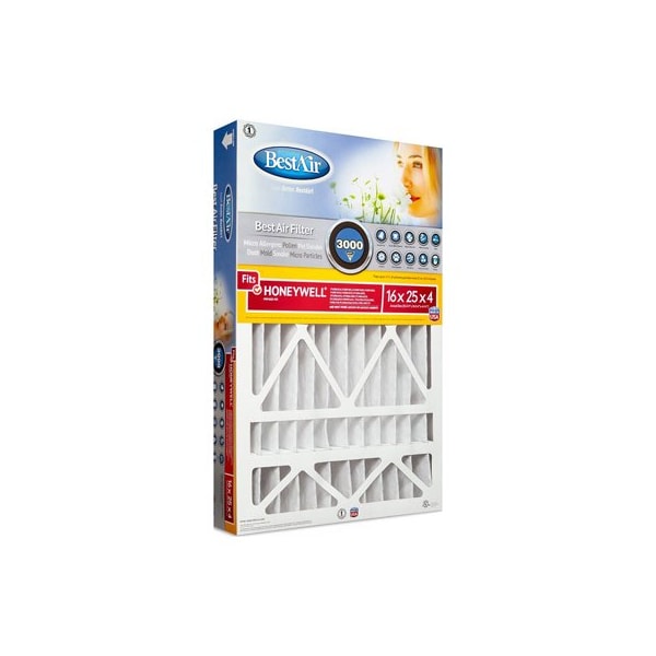 Freudenberg Filtration Technologies 16x25x4 Pleated Air Filter HW1625-13R - main
